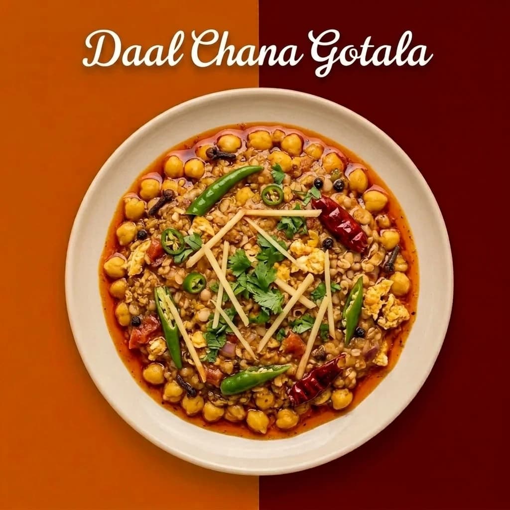 Daal Chana Gotala